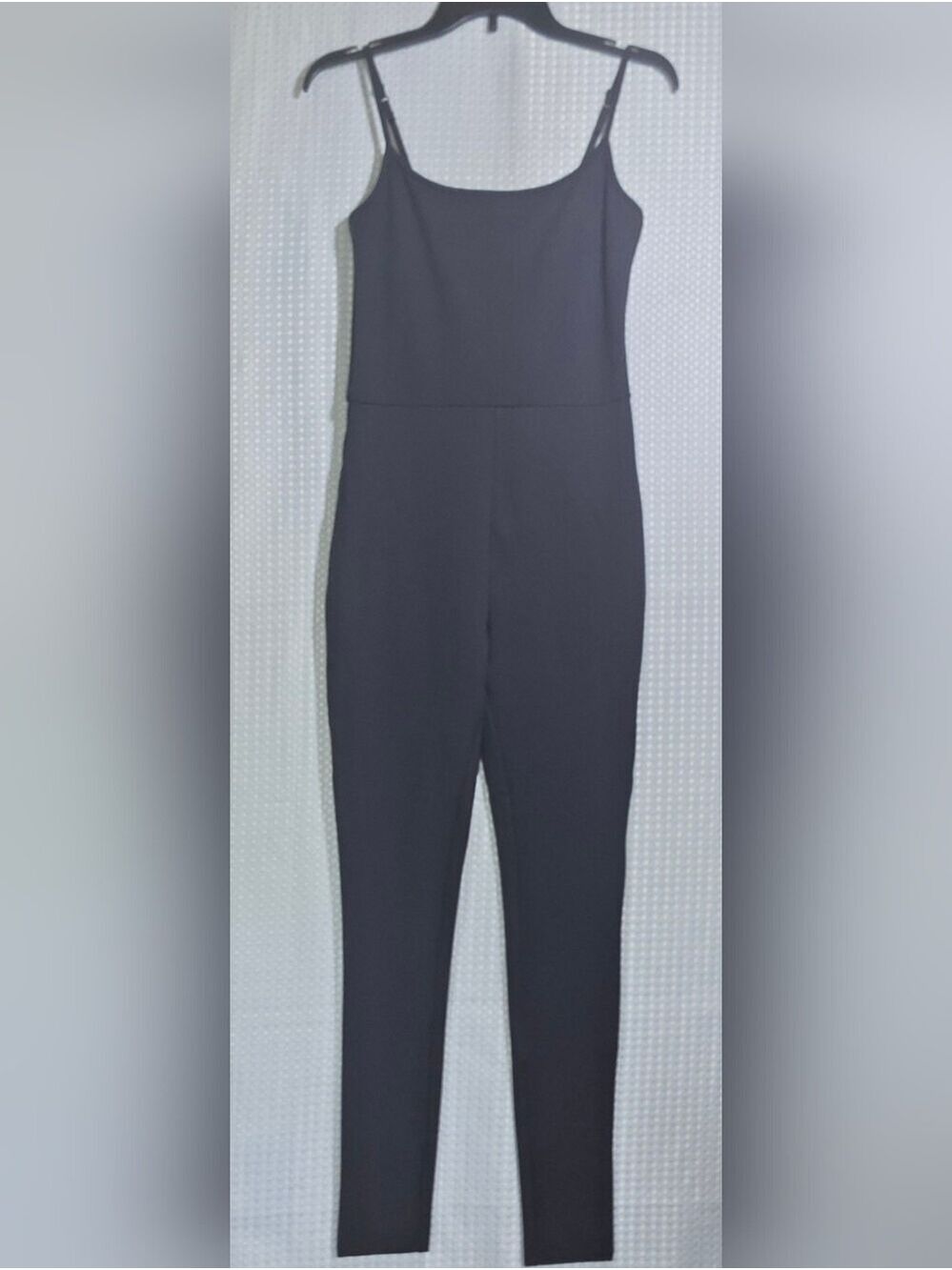 Abercrombie Black Jumpsuit Small Tall Model Off Duty Quiet Luxury Chic - Picture 7 of 13